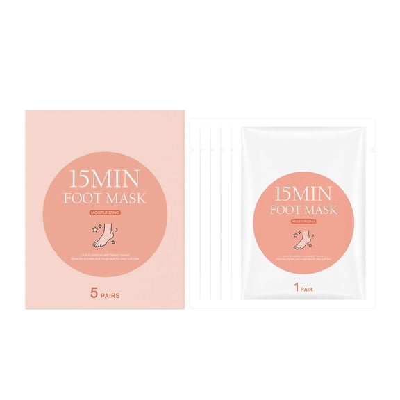 Costeam Gentle Exfoliating Moisturizing Foot Mask，Peeling Balm for Soft Smooth Foot Skin