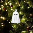 thumbnail image 1 of Costeam Halloween Hanging Ornaments Cute Ghost Decoration Halloween Tree Decorations Ornaments Plastic Decorative Mini Ghost Decoration for Christmas Tree (Light Pink,Pink,White), 1 of 6