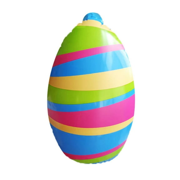 Costeam Inflatable Easter Egg Decorative Ball,PVC Blow Up Ornament for Party Yard and Holiday Ambiance