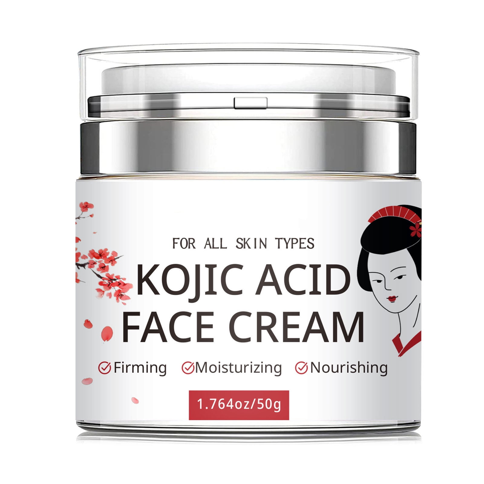 Costeam Kojic Acid and Turmeric Hydrating Face Cream，Brightening ...