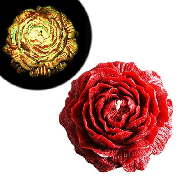 Costeam Low Temperature Soy Wax Scented Candles Dark Glow Romantic Wax Play Candles Body Safe Low Heat Drip Massage Candles Valentine’s Day Gift for Couple