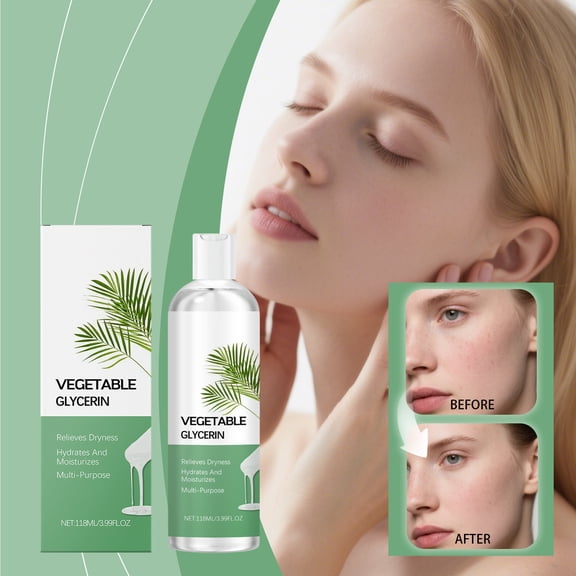 Costeam Moisturizing Skincare Glycerin 3.99 Fluid Ounce Hydrating Formula Nourishes Skin for Soft and Supple Complexion
