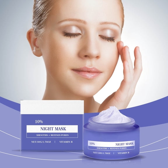 Costeam Moisturizing Sleep Facial Mask 1.76 Ounce Overnight Hydrating Formula Repairs Skin for Youthful Complexion