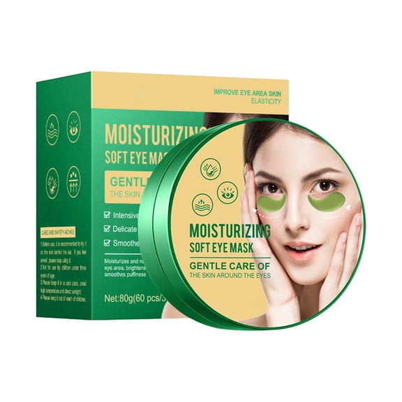 Costeam Moisturizing and Smoothing Eye Mask Patches,Hydrating Masks for Eye Area Softening and Nourishment