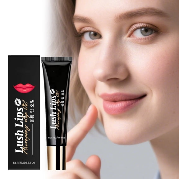 Costeam Nourishing Plumping Lip Oil 0.53 Ounce Long Lasting Hydration Formula for Smooth and Fuller Lips