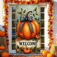 thumbnail image 1 of Costeam Pumpkin Sunflower Thanksgiving Door Curtain - Porch & Door Frame Hanging Cloth, Durable Fabric Festival Background Cloth, Perfect for Front Porch, 1 of 6