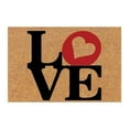thumbnail image 1 of Costeam Romantic Valentine's Day Holiday Floor Mat, Non-Slip Absorbent Outdoor Indoor Rug, Bathroom Living Room Kitchen Welcome Doormat, 1 of 7