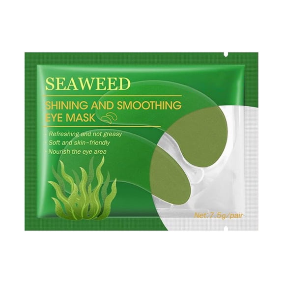 Costeam Seaweed Extract Hydrating Eye Mask Patches,Nourishing Pads for Dark Circle Reduction and Eye Care