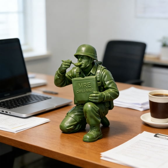 Costeam Soldier Figurine Easter and Father’s Day Gift,Soldier Ornament for Gifting Occasions