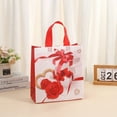 thumbnail image 1 of Costeam Valentine’s Day Rose Non-Woven Gift Bag Waterproof Handbag Shopping Bag for Gift Packaging, 1 of 5