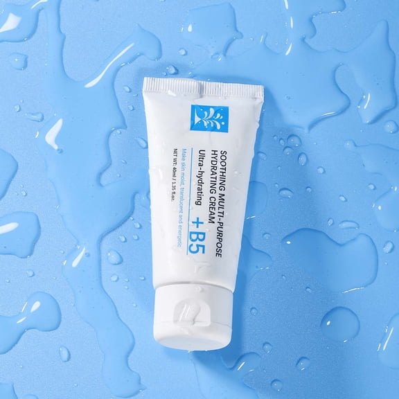 Costeam Vitamin B5 Facial Moisturizing Cream 1.35 Fl Oz Hydrating Balm for Dry Skin,Nourishing Formula for Long Lasting Moisture and Smoothness