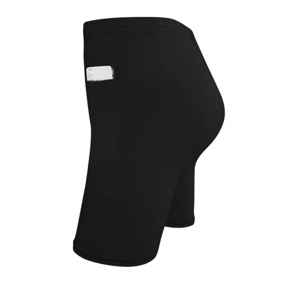 Costeam Womens Biker Shorts High Waist with Side Pockets Stretchy Soft Compression Short Pants Tummy Control Casual Athletic Workout Yoga Shorts Comfortable Breathable Active Bottoms