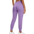 thumbnail image 1 of Costeam Womens High Waist Jogger Yoga Pants Dual Side Square Patch Pockets 4 Way Stretch Tummy Control Non See Through Full Length Athletic Workout Casual Long Pants, 1 of 6