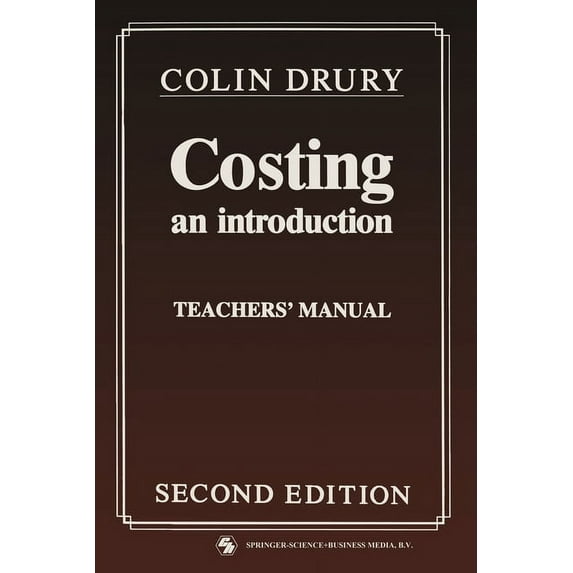 Costing: An introduction Teachers' Manual, (Paperback)