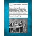 thumbnail image 1 of Costs on the High Court Scale: Being Appendix N to the Rules of the Supreme Court, 1883: With Practical Notes, an Analytical Index and an Extended Table of Cases. (Paperback), 1 of 1