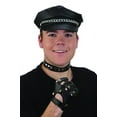 thumbnail image 1 of Costume Accessory- 3 Piece Biker Motorcycle Rider Set w/ Cap, Gloves, Choker, 1 of 1