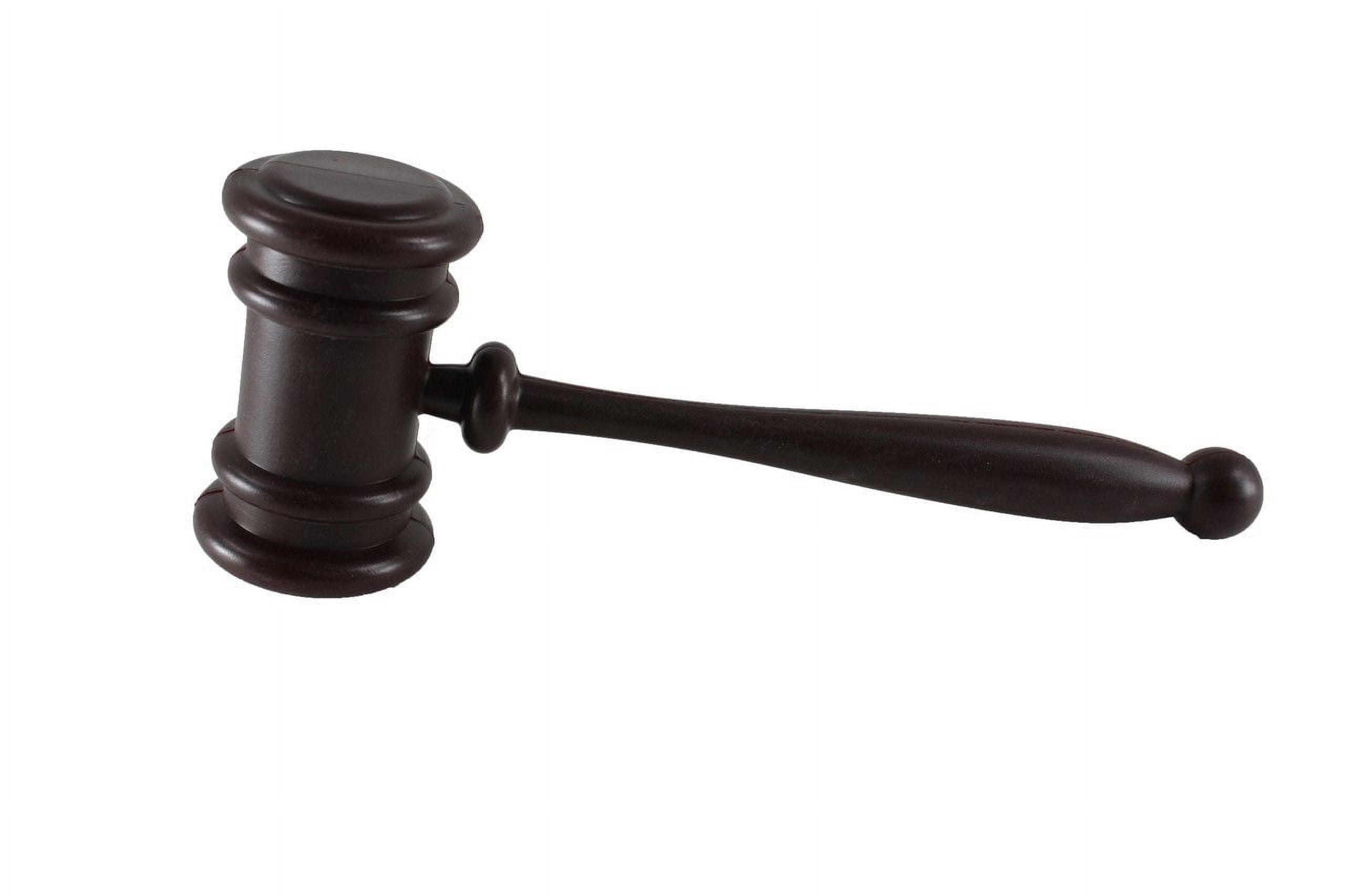 Gavel Judges Hammer Brown PVC Gavel Judges Hammer Brown PVC