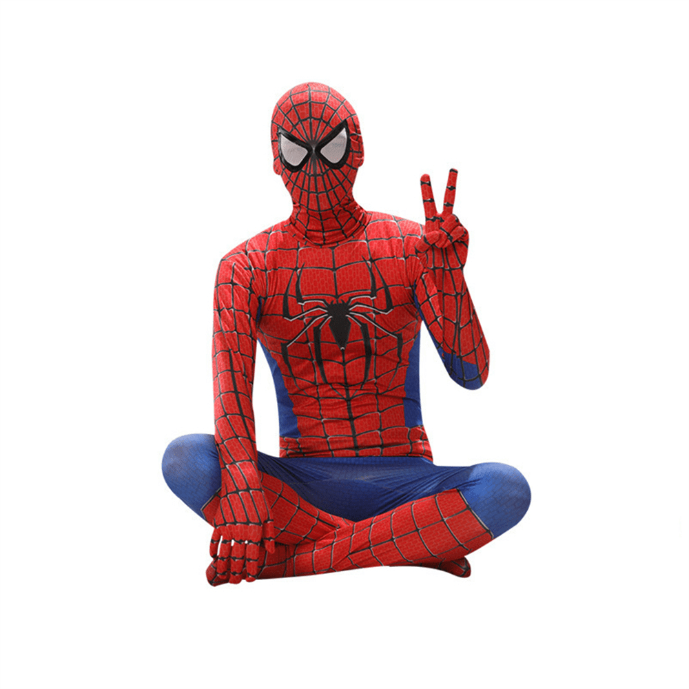 Spider-Man The Animated Series Cosplay Costume Bodysuit Peter Parker  Jumpsuit