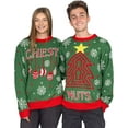 thumbnail image 1 of Costume Agent Chest Nuts Snowflakes Christmas Tree Ugly Sweater (Boy's & Girl's), Sizes 4XL, 1 of 2