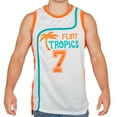 thumbnail image 1 of Costume Agent Flint Tropics Custom Basketball Jersey for Adult Men 2XL, 1 of 4