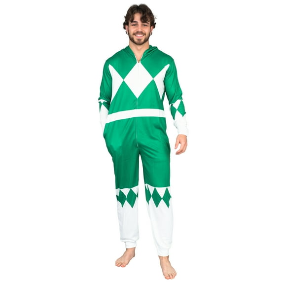 Costume Agent Superhero Force Trooper Power Halloween Pajamas JumpsuitMen's Halloween Fancy-Dress Costume for Adult, Regular M
