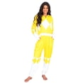 thumbnail image 1 of Costume Agent Superhero Force Trooper Power Pajamas Jumpsuit Women's Halloween Fancy-Dress Costumes for Adult, Regular S, 1 of 3