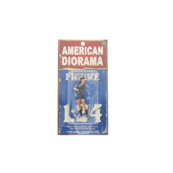 Costume Babe Brooke, Black - American Diorama 23918 - 1:24 Scale Hand Painted Diorama Accessory