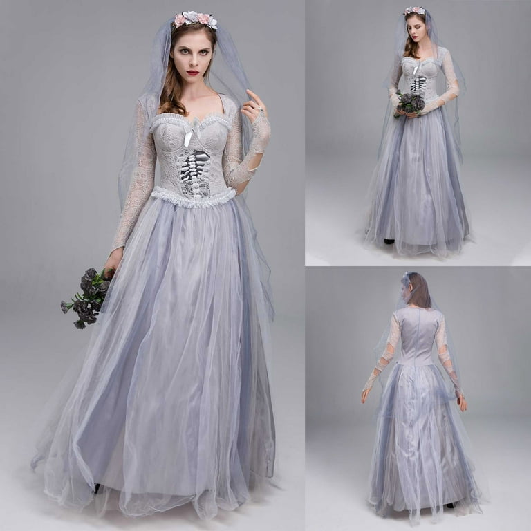 https://i5.walmartimages.com/seo/Costume-Clearance-Yay-Woman-Stylish-Solid-Costume-Adult-Cosplay-Ghost-Bride-Dress-Party-Dress-White-L_1e25dbbf-0a87-4046-9495-89d4aaae4c3c.8c65e52f8670be75cc9644f33f4348c5.jpeg?odnHeight=768&odnWidth=768&odnBg=FFFFFF