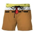 thumbnail image 1 of Costume Cosplay Pattern 3D Spongebob Custom Beach Short, 1 of 7