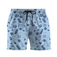 thumbnail image 1 of Costume Cosplay Pattern 3D The Office Custom Beach Shorts Swim Trunk, 1 of 7
