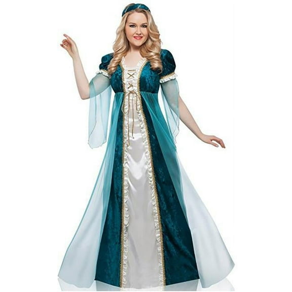 Costume Culture by Franco 85000-4 Emerald Juliet Adult Costume, 1X