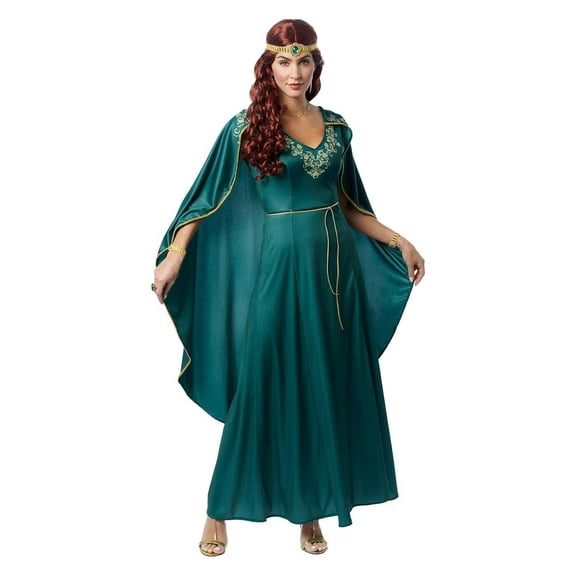 Costume Culture by Franco LLC Emerald Queen Adult Costume | Medium Female
