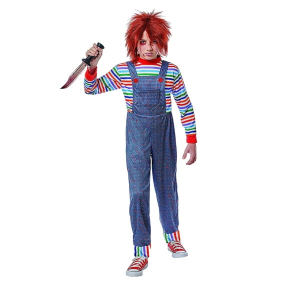 Costume Culture by Franco LLC Evil Doll Boys Child Costume | Large / X-Large Unisex
