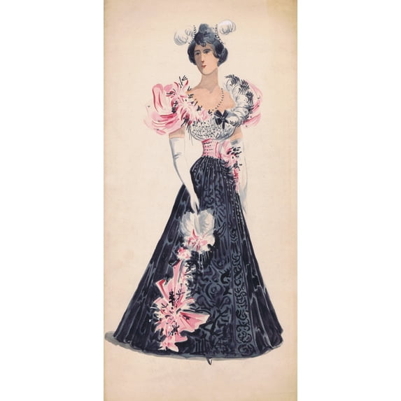 Costume Design By Artist Poster Print By Mary Evans Jazz Age Club (24 X 36)