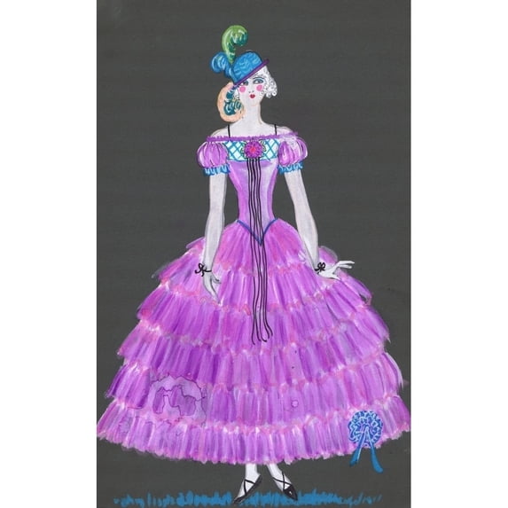 Costume Design By Gertrude A. Johnson Poster Print By Mary Evans Jazz Age Club (18 X 24)
