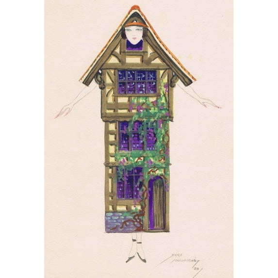 Costume Design By Hugh Willoughby Poster Print By Mary Evans Jazz Age Club (18 X 24)