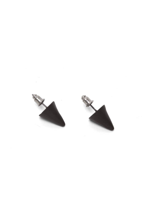 Costume Earrings - Black Studs