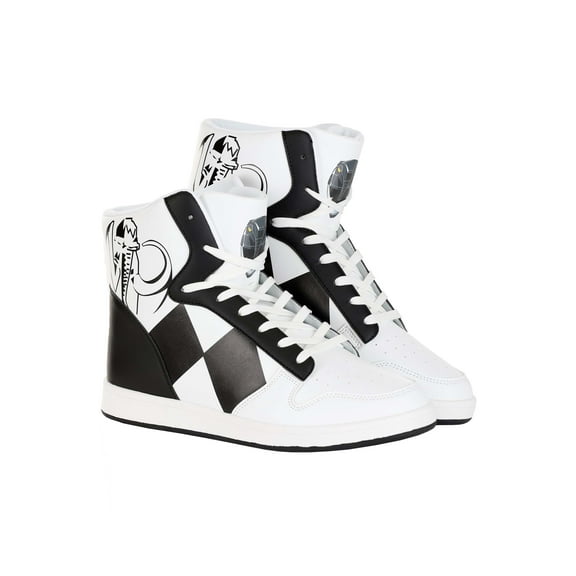 Costume Inspired Black Power Rangers Sneakers