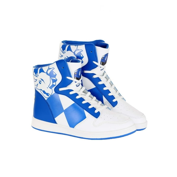 Costume Inspired Blue Power Rangers Sneakers