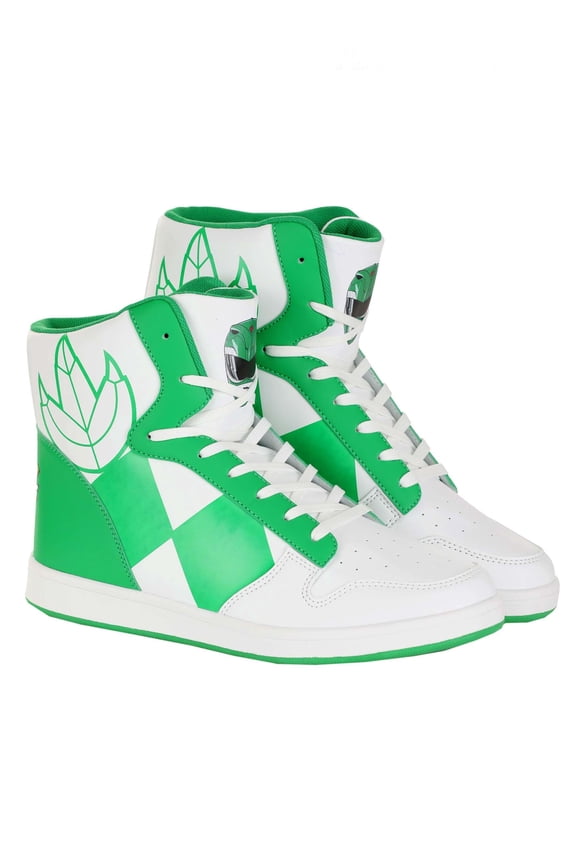 Costume Inspired Green Power Rangers Sneakers