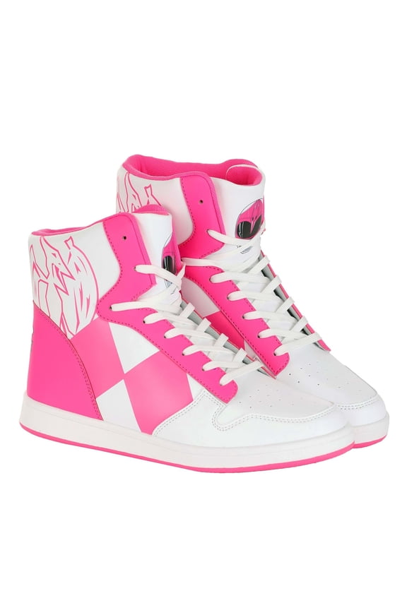 Costume Inspired Pink Power Rangers Sneakers