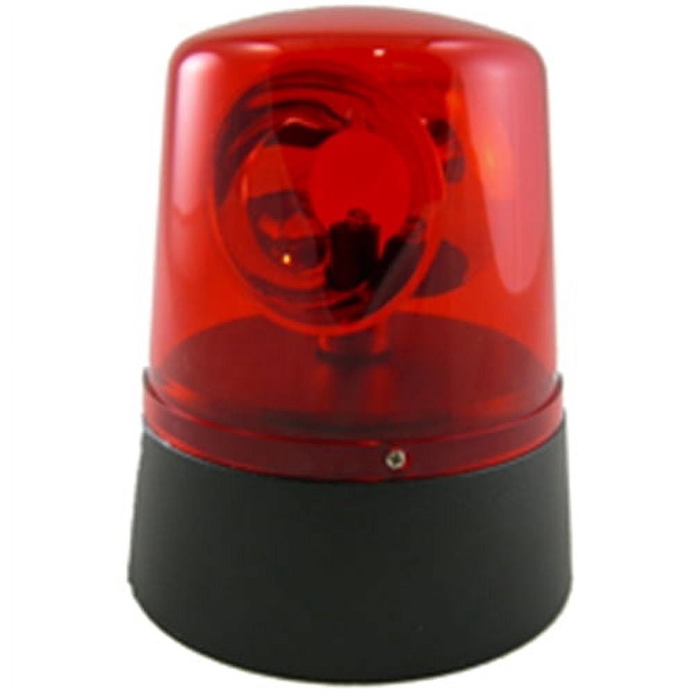 Red Battery Operated Revolving Light Larson Electronics Battery