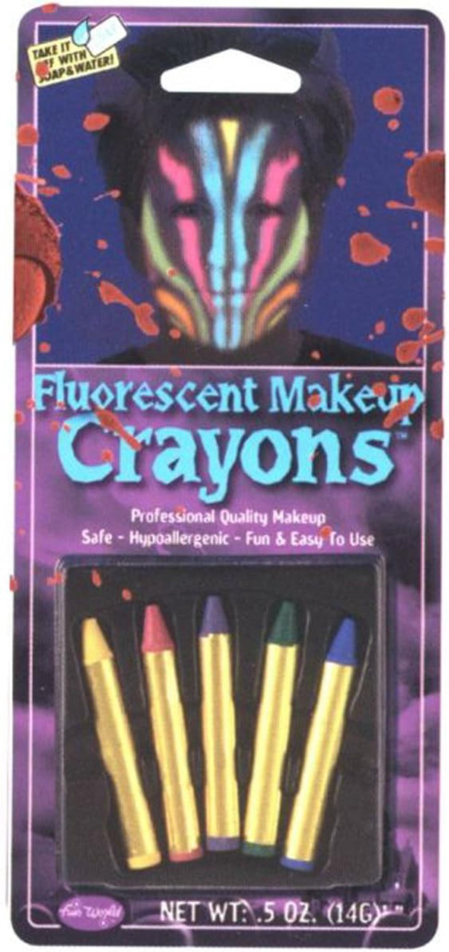 Fluorescent Makeup Crayons