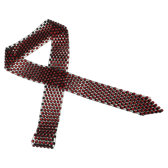 Costume Scarf Women's Sailor Dance Rhinestone Tie