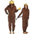 thumbnail image 1 of Costume Supercenter 1319SY-OS Unisex Monkey Onesie - Standard, 1 of 1