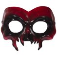 thumbnail image 1 of Costume accessory - Red Demon Half Mask w/ Ribbon Ties, 1 of 1