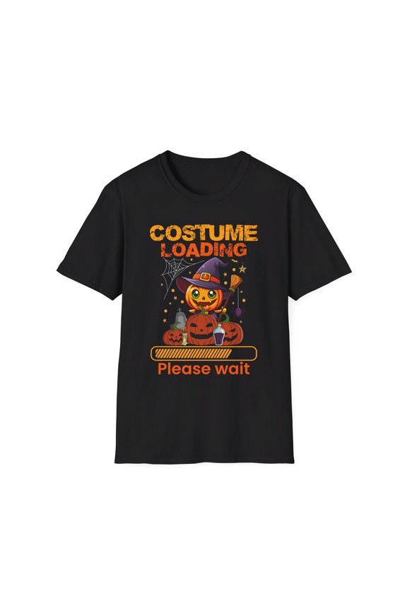 Costume loading Please Wait Funny Halloween T-Shirt