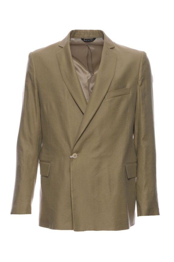 Oversized Blazer With Off-Centre Button Closure (Men's)