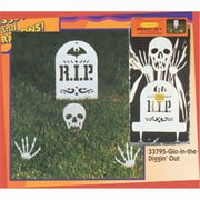 Grave Yard Set With Skull