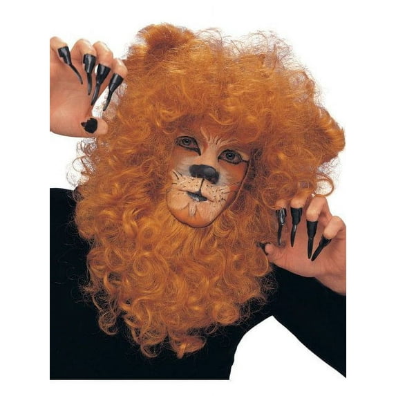 Costumes For All Occasions Ab129 Lion Face Mask Hair Piece